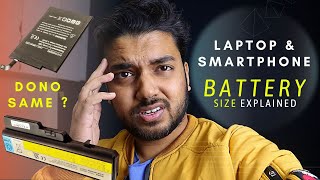 Smartphone & Laptop Battery Same Size ? mAH & Wh Explained