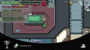 Among Us Impossible task Trophy