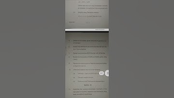 M.Sc. Physics paper Advance Electronics- II ( kumaun & Ssj university)