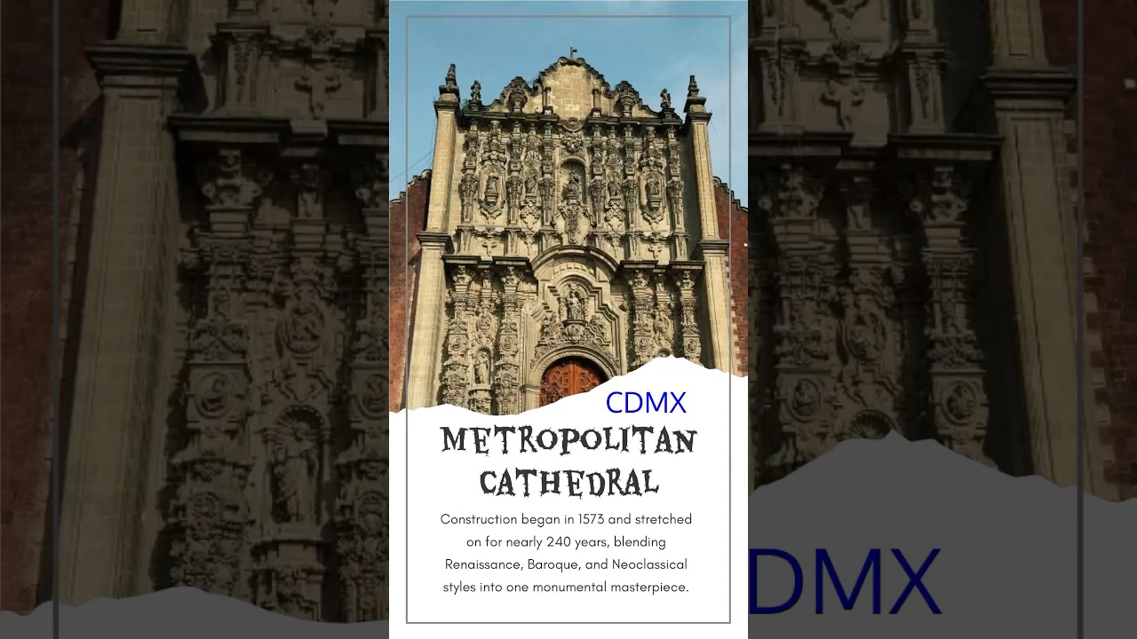 Metropolitan Cathedral in Mexico City is a must see to do in the city. 