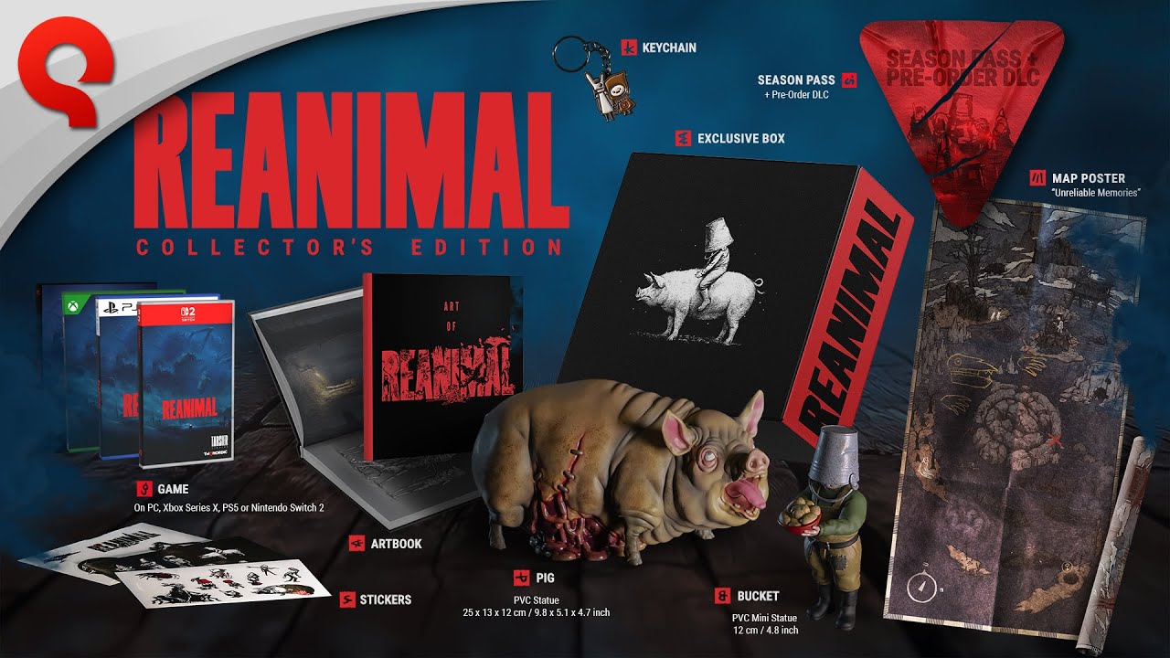 REANIMAL chega em Q1 de 2026 para Switch 2, PS5, Xbox Series X|S e PC! 👻