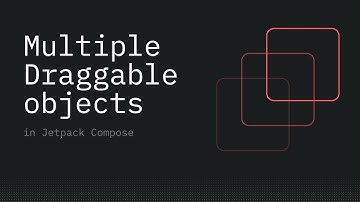 Android - Multiple Draggable objects in Jetpack Compose