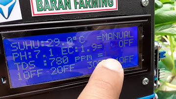 Pengujian Sistem Hidroponik Mode Otomatis