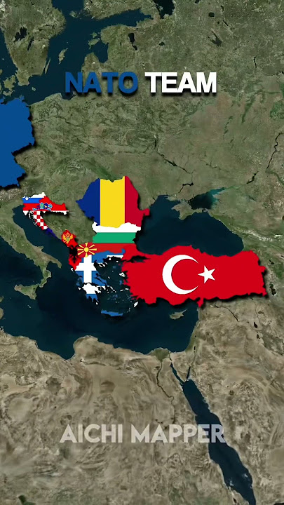 Did you call me shorter? - BRICS vs NATO Edit | #geography #mapping #brics #nato #history