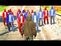 STORY OF 1 MAN VS BLOODS AND CRIPS  gta 5