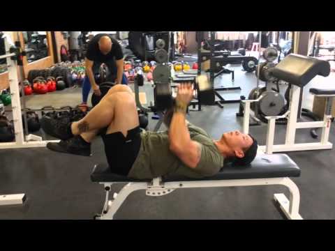 Accessory exercises tri set (4 sets)