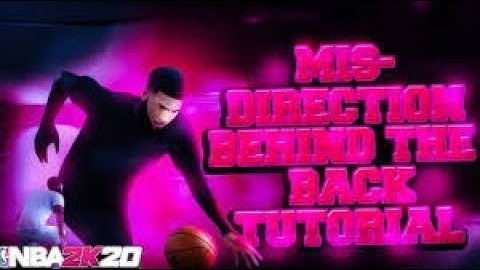 MISDIRECTION BEHIND THE BACK TUTORIAL! UNGUARDABLE COMBOS TOP 1% CAN STOP THIS MOVE NBA 2K20!