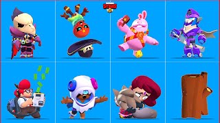Brawl stars October Update all new Skins WINNING and LOSING Animations