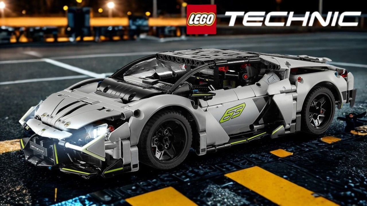 LEGO Technic Lamborghini Revuelto Super Sports Car #42214 | ZED