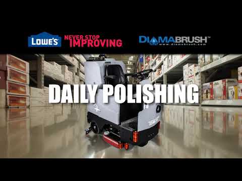 Diamabrush Lowes Floor Polishing Training 2018 Youtube
