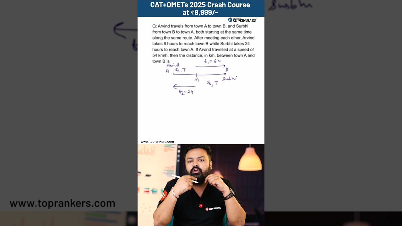 CAT 2023 Slot 1 TSD Question ✍🏻| Quick Tricks to Solve in Seconds! 🎯| Must for CAT 2025 🔥 