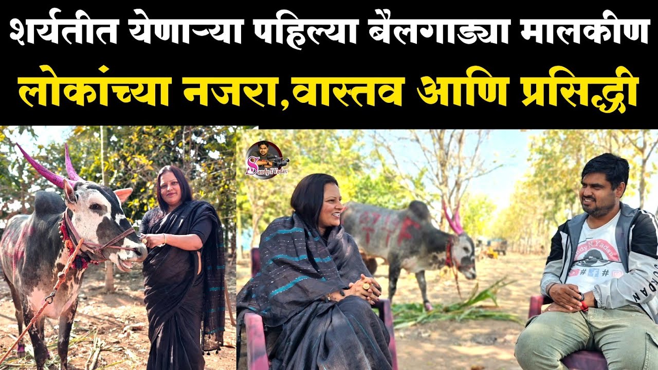 बैलगाडी मालकिन उर्मिला ताई गायकवाड मुलाखत ! urmila tai gaikwad mulakhat 2025