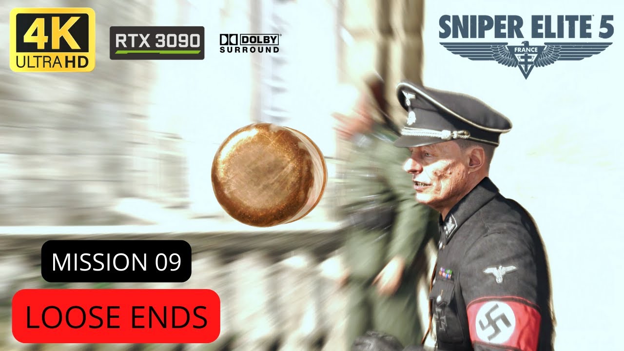 Sniper Elite 5 (Mission 09  Loose Ends) (4K RTX 3090 HDR)