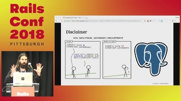 RailsConf 2018: Dropping Into B-Trees by David McDonald