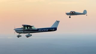 Formation Flying in a Cessna 152 | ATC AUDIO