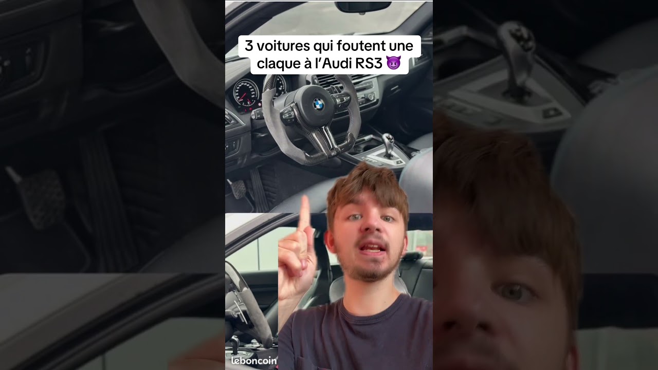 3 voitures qui foutent une claque à l’Audi RS3 😈