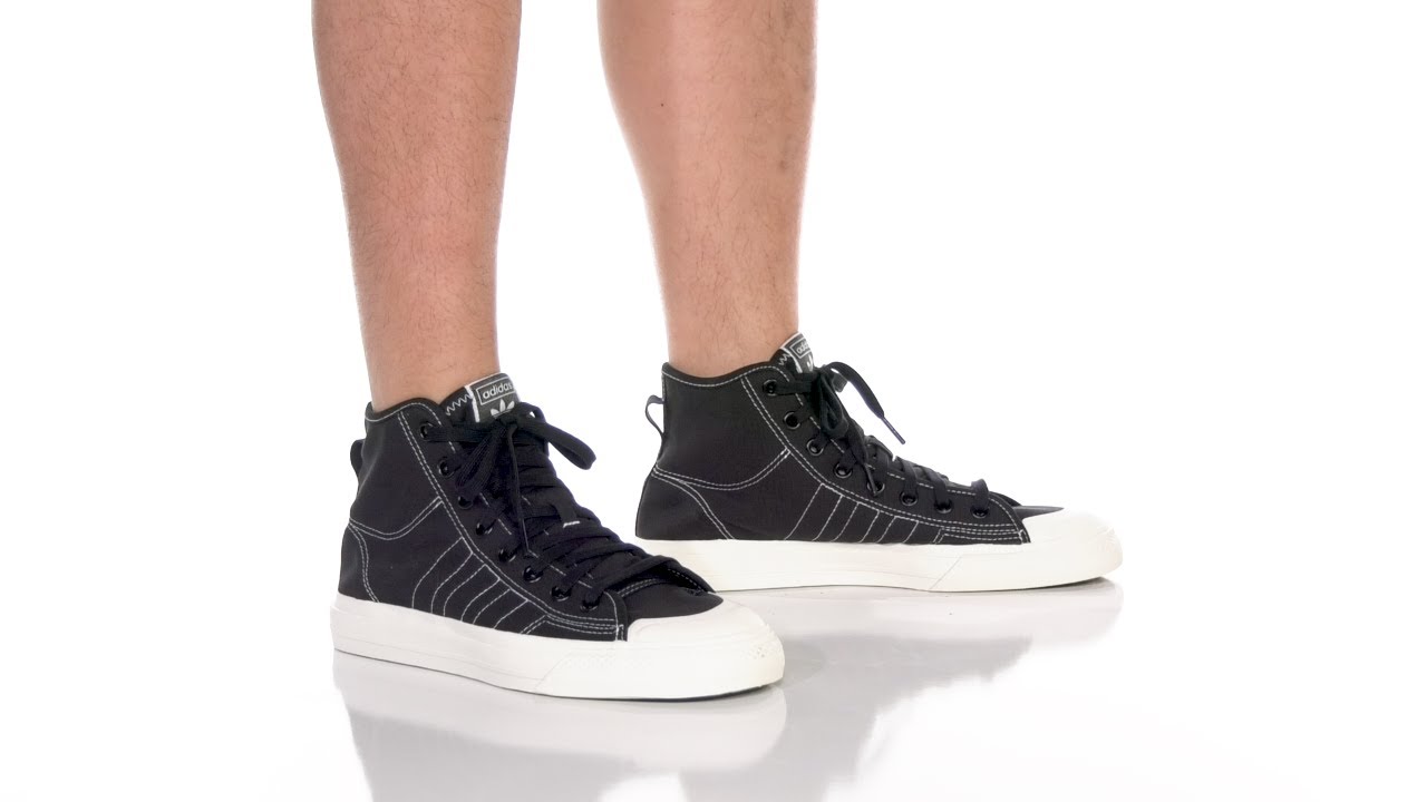 adidas Originals Nizza Hi RF SKU: 9334268 - YouTube