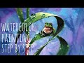 Frog Step by Step watercolor Painting-[ERUDAart  tutorial]