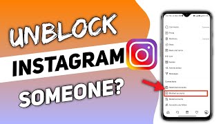 How to Unblock people on Instagram | Instagram me Unblock kaise kare