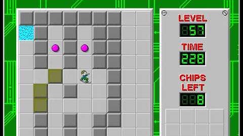 CCLP3 level 57 solution - 197 seconds