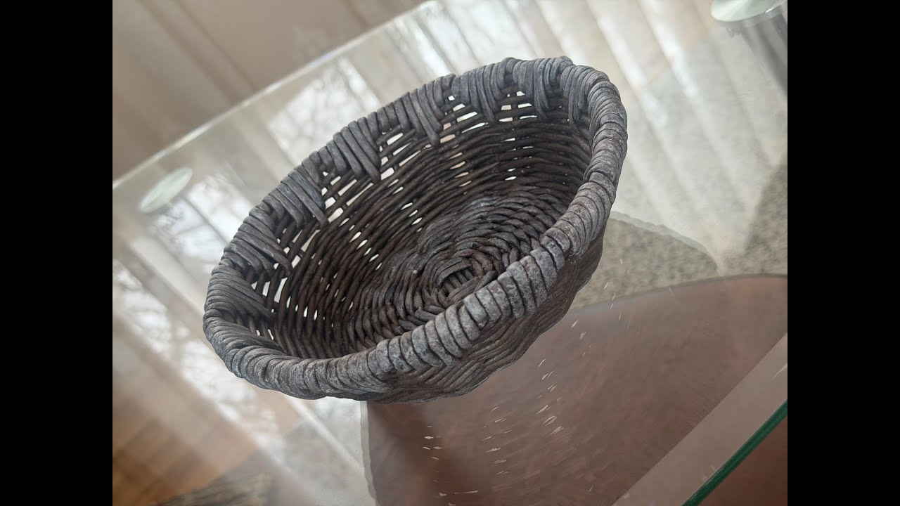 Newspaper weaving with Irina   Короткие стойки не проблема! / Short racks are not a problem