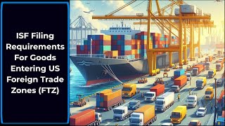 ISF Filing Requirements For Goods Entering US Foreign Trade Zones (FTZ)