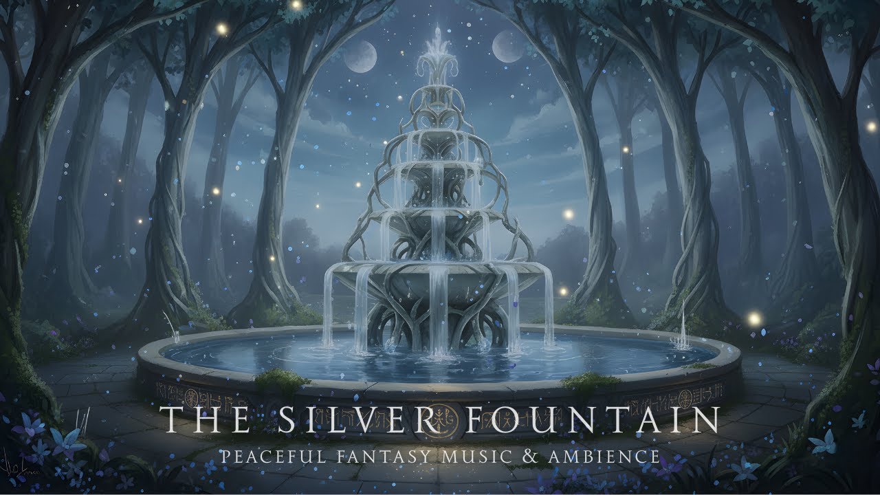 Silver Fountain – Peaceful Meditative Elven Water Ambience & Fantasy Music