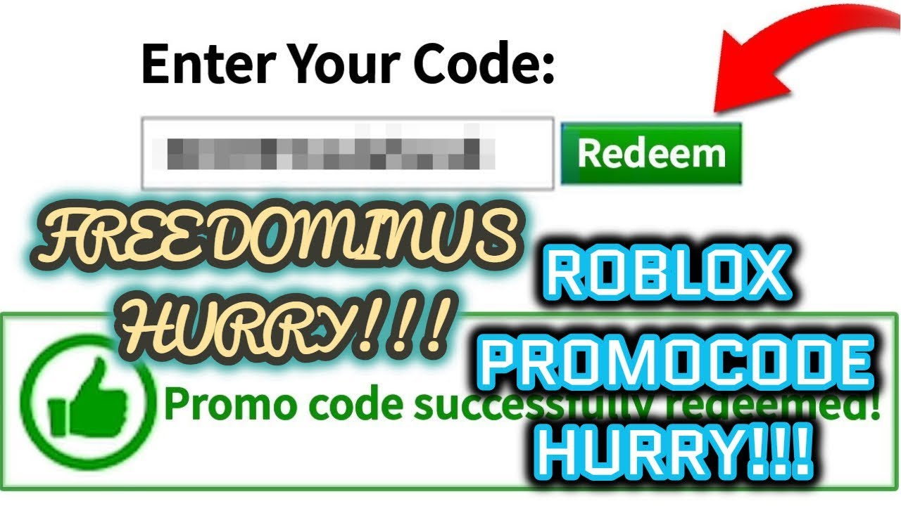 Roblox Promo Codes 2018 November