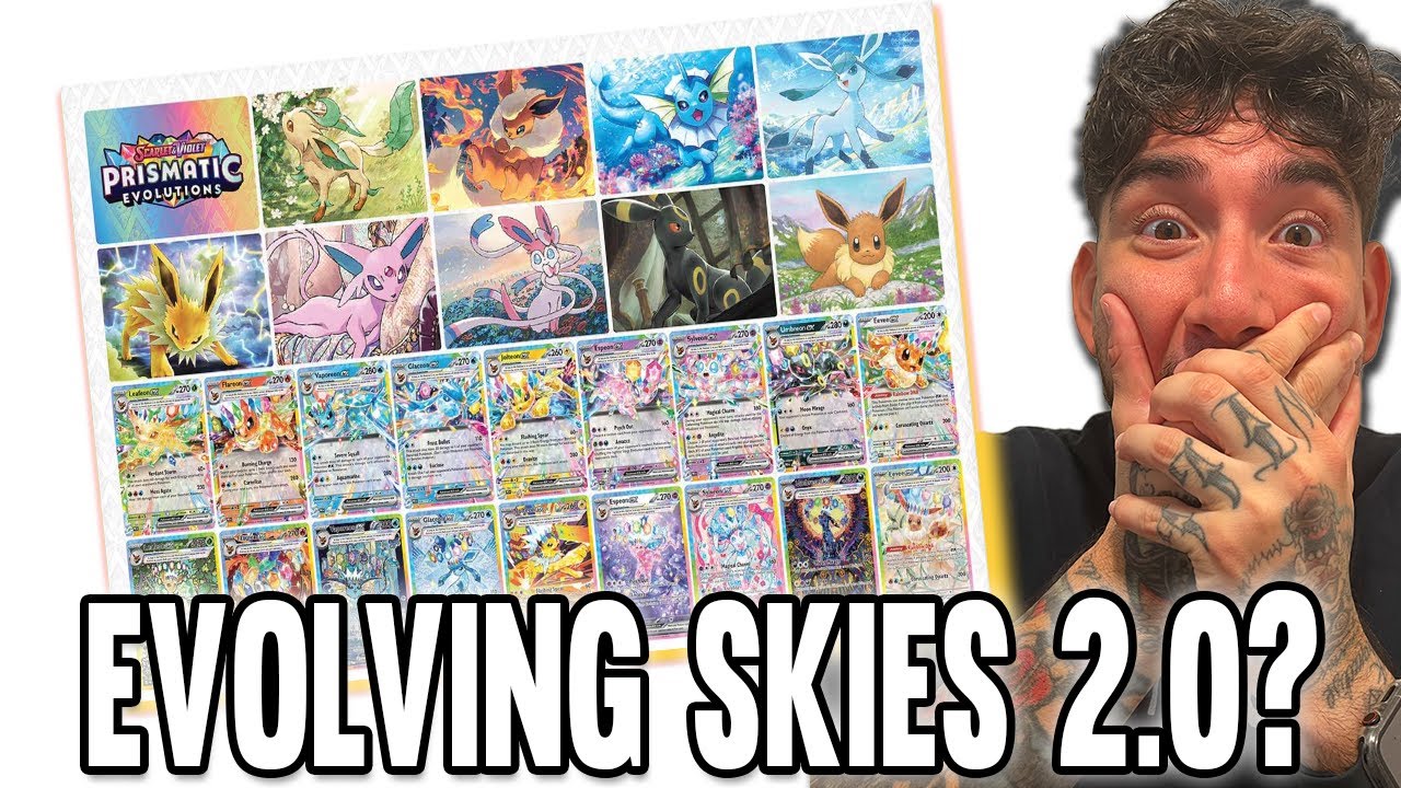 HUGE Reveal! ALL Special Illustration Rare Eeveelutions! (Pokémon TCG ...