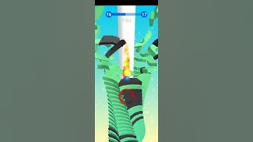 Stack Ball Level 16 Android. IOS walkthrough Gameplay #shorts #aounsquad