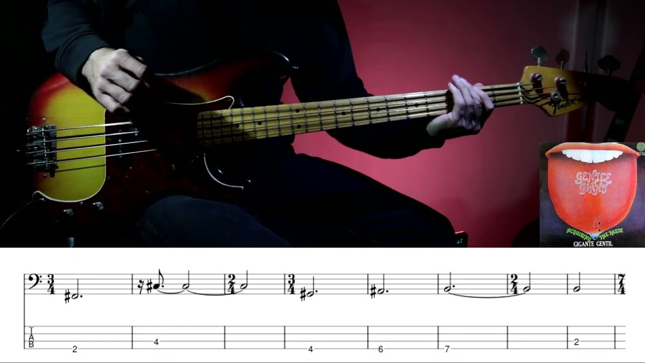 Gentle Giant - Black Cat [BASS TRANSCRIPT]