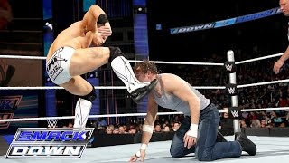 Dean Ambrose Vs. The Miz Smackdown, February 26, 2015