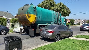 Various garbage trucks of south la part 11