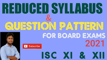 REDUCED SYLLABUS AND  LATEST  QUESTION PATTERN FOR CLASS XI  & XII   // ISC //  @HISTORY ONLINE