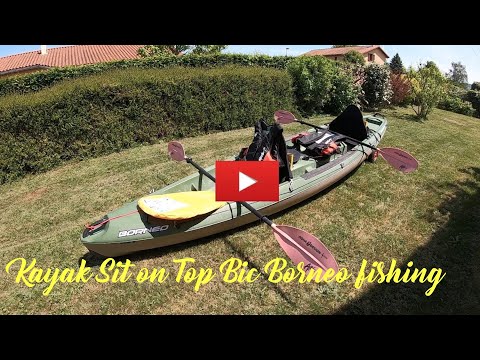 Présentation de notre Kayak Bornéo Fishing qui a plus de 1000 km en 3 ans -  YouTube