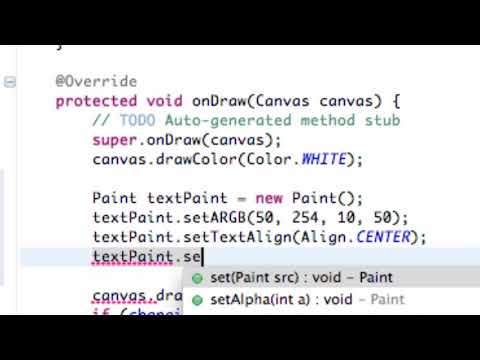 Android Developing Applications Tutorial 66 Using the Asset Folder for Typeface