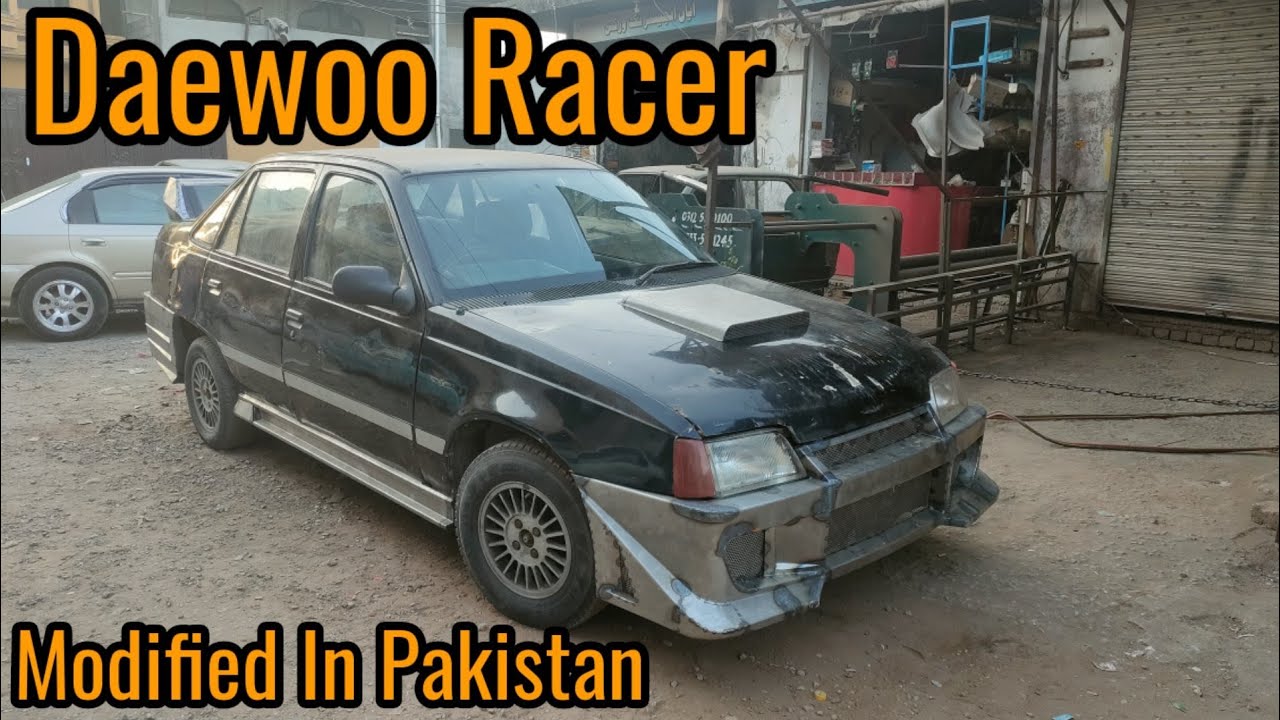 Daewoo Racer Car Modified & Restoration YouTube
