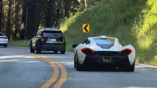 MCLAREN P1 SPOTTED Driving in the Backroads!