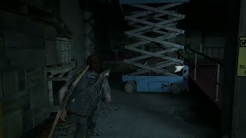 Rendering glitch in The Last Of Us Part 2 (PS4 on a PS5)