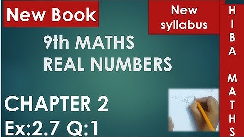 9th maths chapter 2 exercise 2.7 question 1 tn samacheer 2020-2021 new syllabus