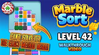 Marble Sort - Level 42 Walkthrough