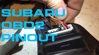 Subaru OBD2 Pinout Subaru OBD2 Pinout