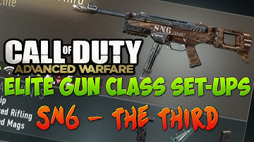 "SN6 - THE THIRD" - Elite Gun Class Set Ups (Call of Duty: Advanced Warfare)