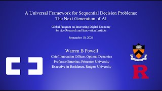Celebrity A Universal Framework for Sequential Decision Problems:The Next Generation of AI Profile