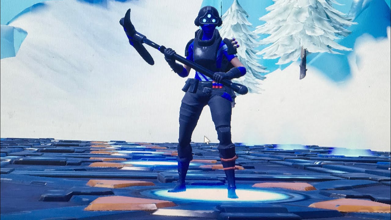 Fortnite Blue Hair Knight Skin - wide 9