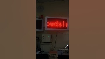 แสดงข้อความขึ้นบอร์ดLEDง่ายๆผ่านมือถือ เครื่อง เดียว #led #display #rs485