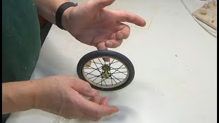 RC Bleriot XI  spoke wheel  DIY