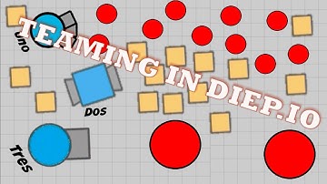 Diep.io Team DM? Great battle of Red and Blue teams! In 1st Place