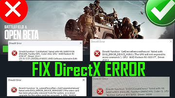 Battlefield 6 DirectX-functiefout oplossen (Colnitialize/D3D12CreateDevice/DXGI_ERROR_DEVICE_REMO...