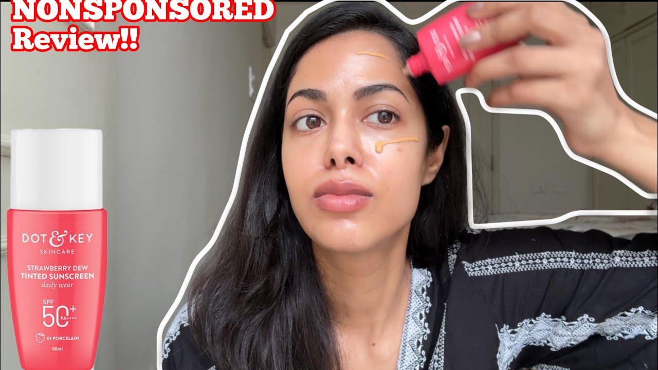 Обзор тонированного солнцезащитного крема DOT AND KEY не спонсированный и подробный!